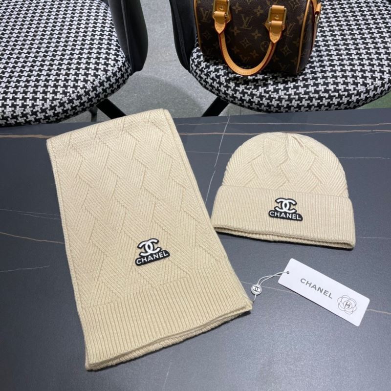 Chanel Caps Scarfs